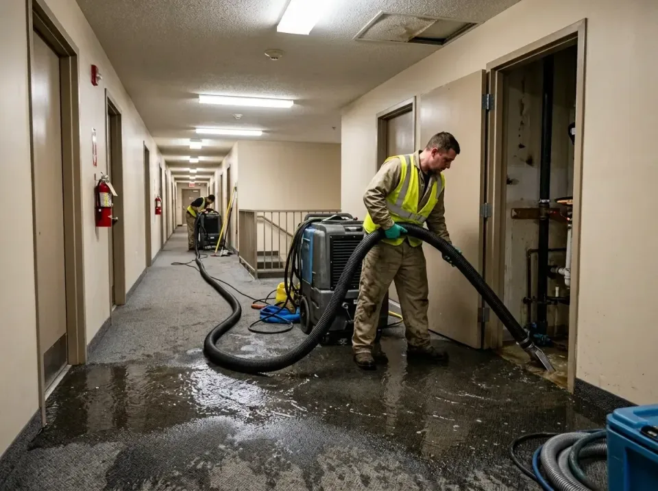 multi-unit-apartment-hallway-f-005 — frequently asked questions, Emergency Burst Pipe Water Extraction & Removal in Orem, UT